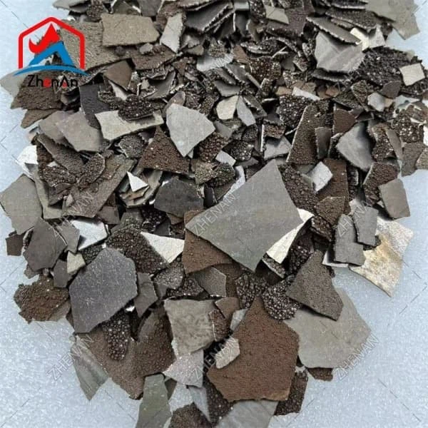 High-Purity 1–2mm EMM Flakes For Stainless Steel Production high quality