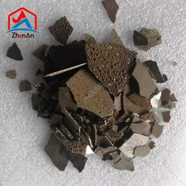 Augstas-tīrības pakāpes 1–2 mm EMM pārslas nerūsējošā tērauda ražošanai