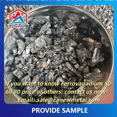 60% augstas-tīrības pakāpes dzelzs vanādija gabaliņi
